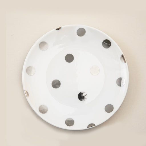 Lunares Silver Dessert Plate 19 cm STANDART