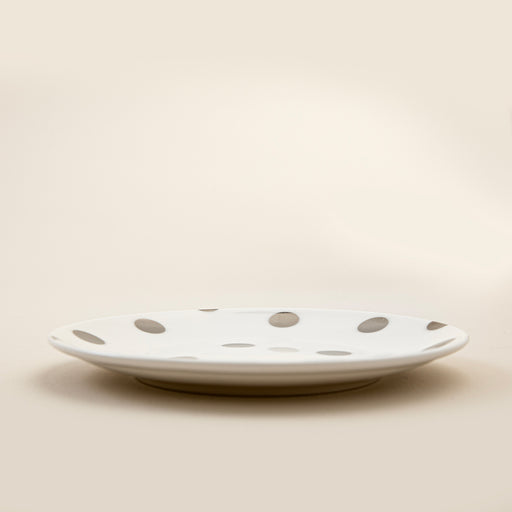 Lunares Silver Dessert Plate 19 cm STANDART