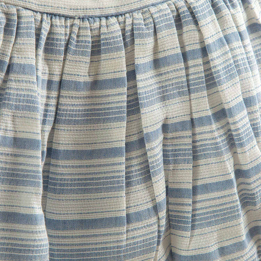 Marine Tshirt&Ringel Shorts Set Ecru