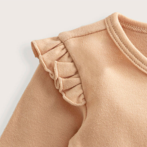 Rainbow Newborn Long Sleeve Body Salmon