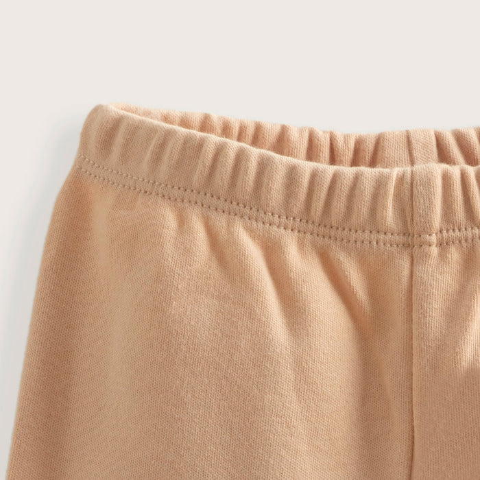 Rainbow Newborn Footed Pants Salmon