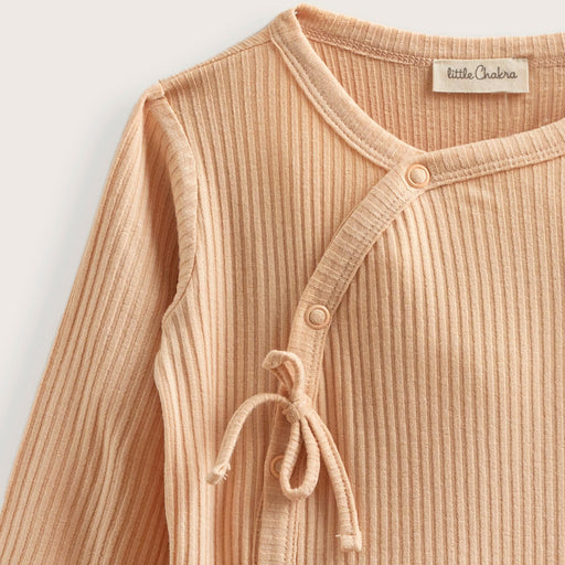 Rainbow Double Breasted Jumpsuit Salmon