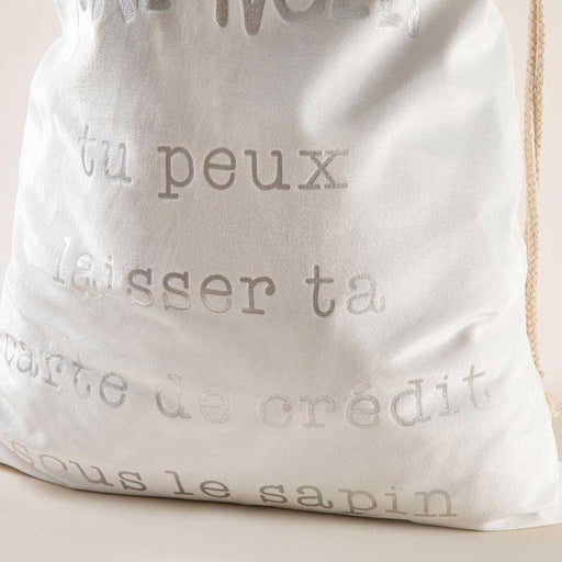 Mare Decorative Bag L WHITE/SILVER