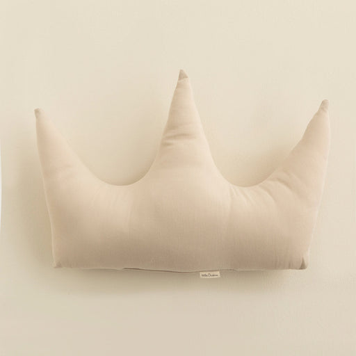 Little Swan Crown Deco Pillow Mink