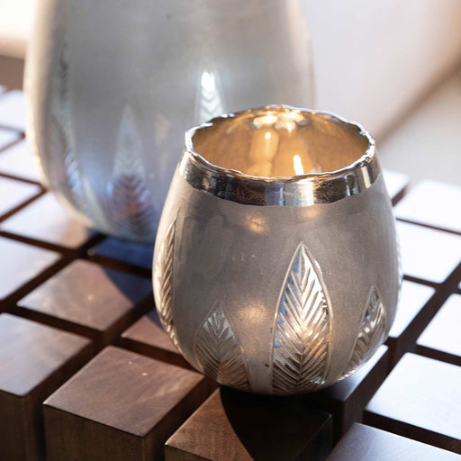 Nosta Candle Holder M Silver