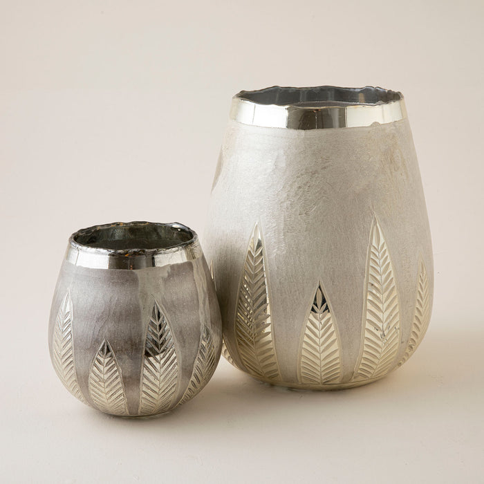 Nosta Candle Holder L Silver