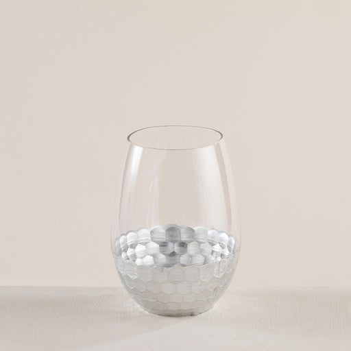 Festa Drinking Glass TRANSPARENT/SILVER