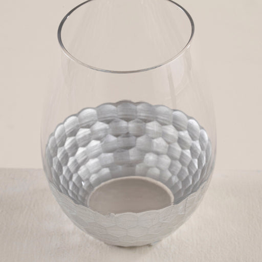 Festa Drinking Glass TRANSPARENT/SILVER