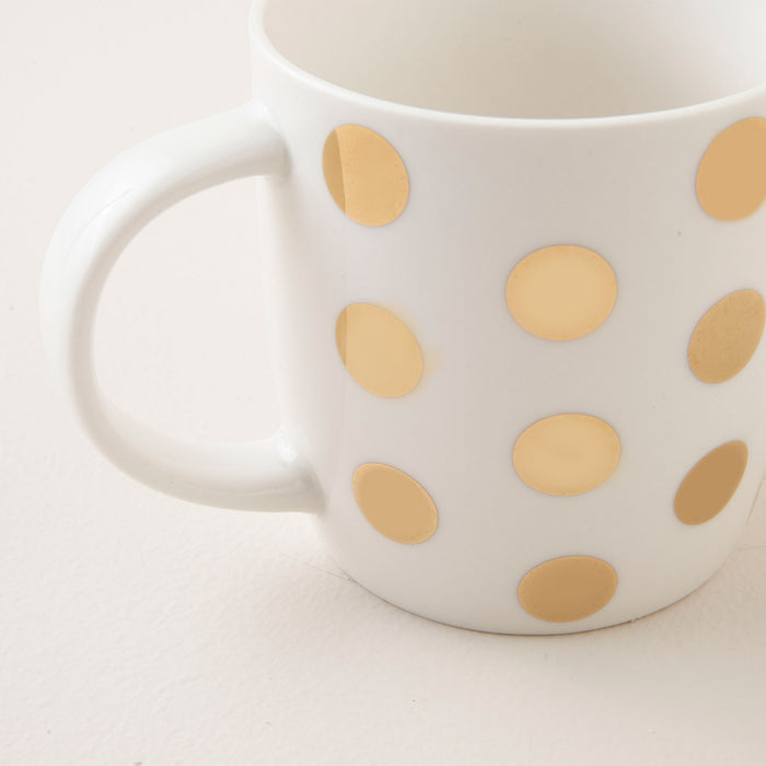 Punto Mug WHITE/GOLD
