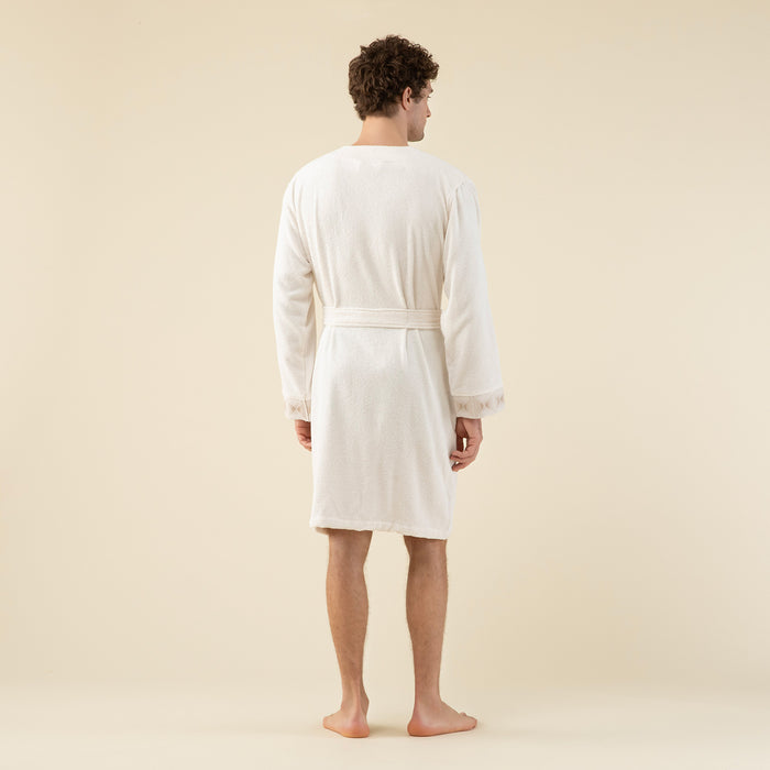 Marigold Unisex Bathrobe Ecru