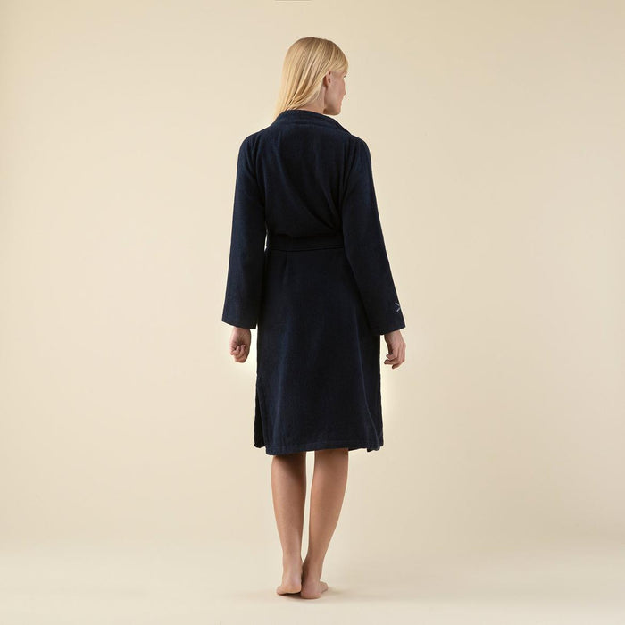 Ladin Woman Bathrobe MARINE BLUE