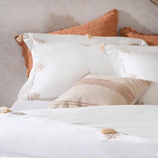 Arvor Duvet Cover Set Extra King 260x220 cm Ecru