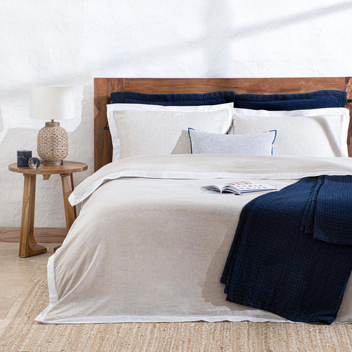 Alesta Duvet Cover Set King Size 230x220 cm Natural