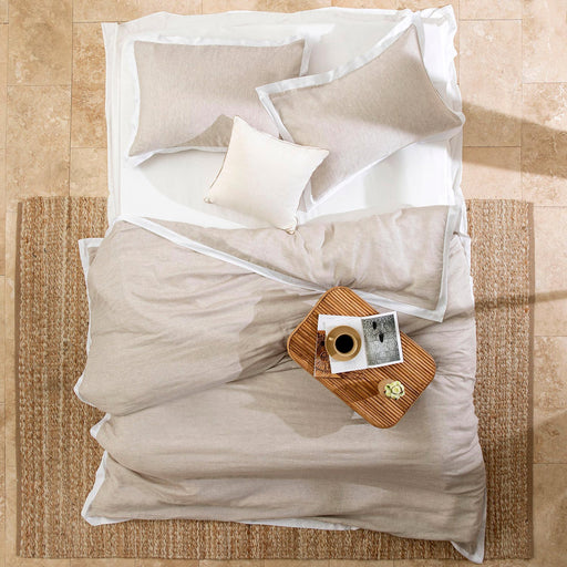 Alesta Duvet Cover Set King Size 230x220 cm Natural