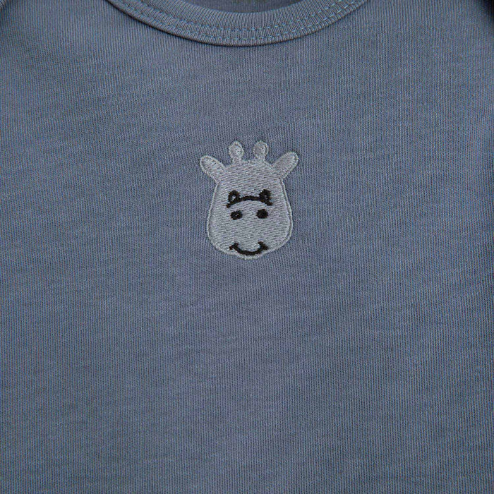 Galactic Newborn Long Sleeve Body Blue