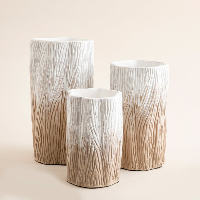 Formia Vase 24 Cm White