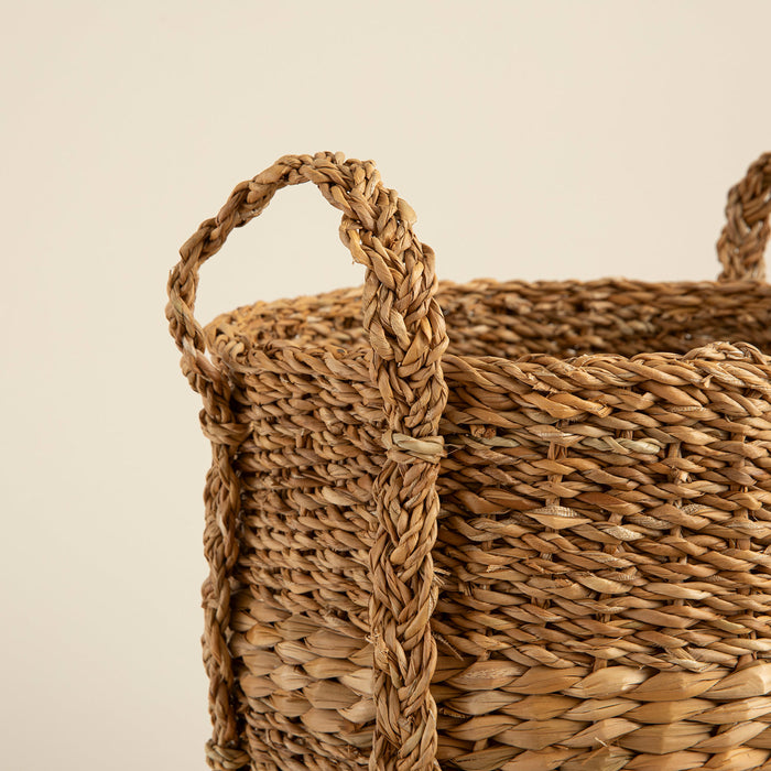 Fabjo Laundry Basket 35 x 50 cm Natural
