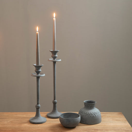Hanner Candlestick S Grey