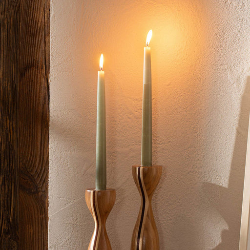 Stick Candle 25 Cm Set Of 2 Khaki