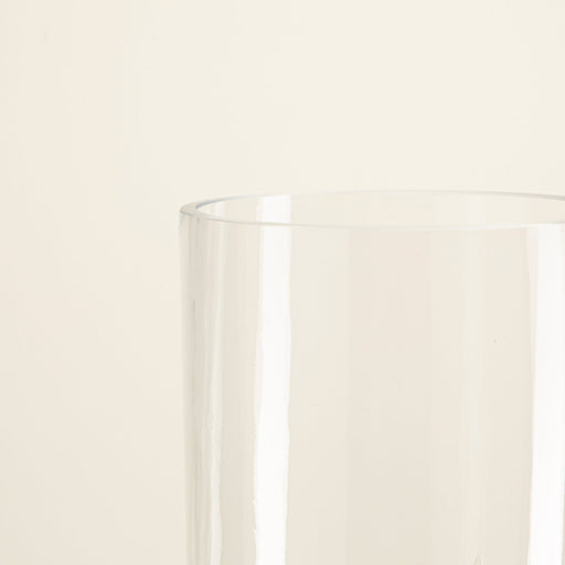 Ontia Cylinder Glass Vase Transparent