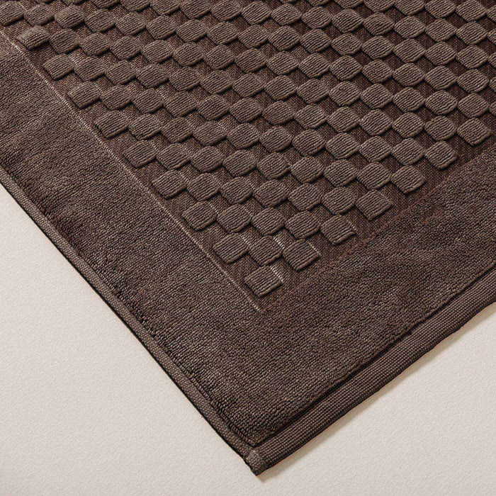 Floss Foot Towel 50x70 cm Dark Brown