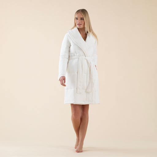 Audel Woman Bathrobe Ecru