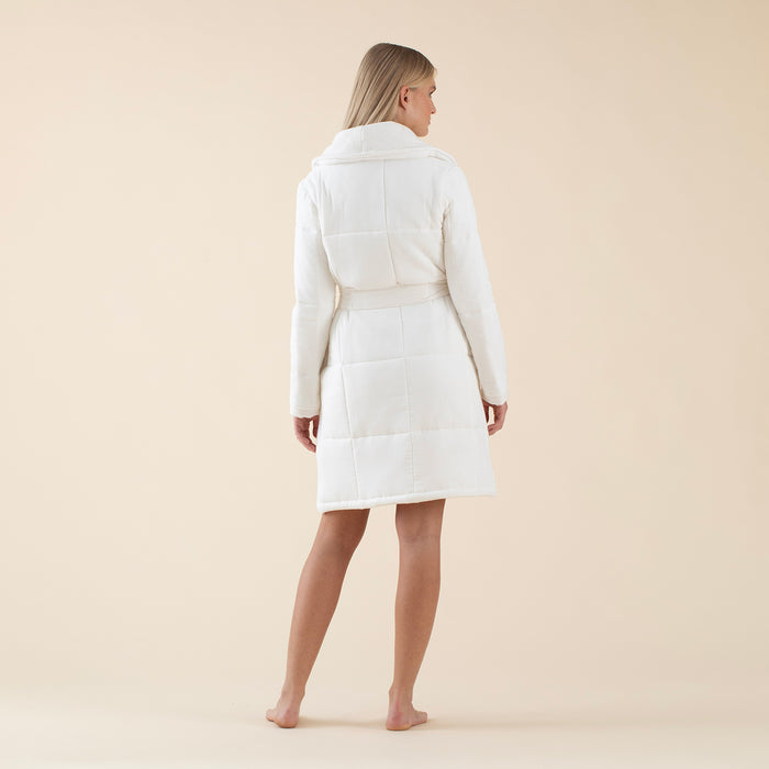 Audel Woman Bathrobe Ecru