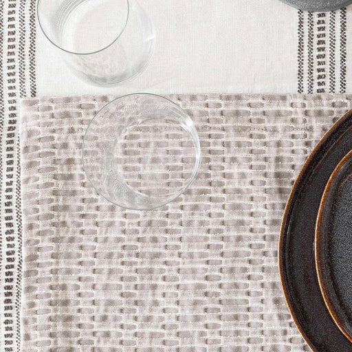 Loop Placemat 35x50 cm Grey