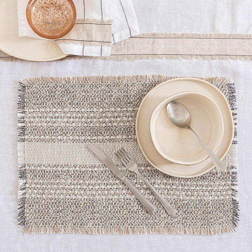 Costura Placemat 35x50 cm Ecru-Beige