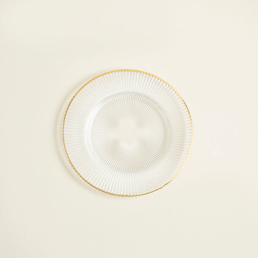 Fiona Gold Dessert Plate Gold