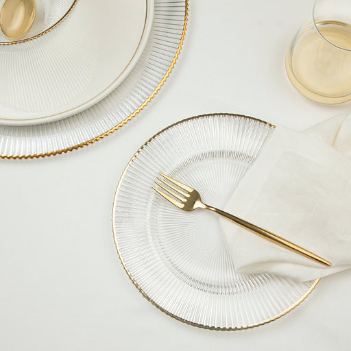 Fiona Gold Dessert Plate Gold