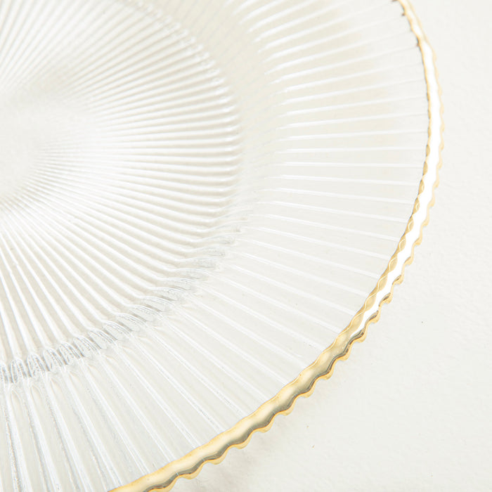 Fiona Gold Dessert Plate Gold