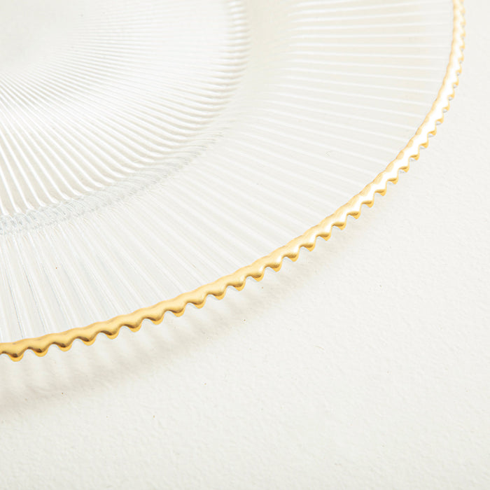 Fiona Gold Serving Plate Gold