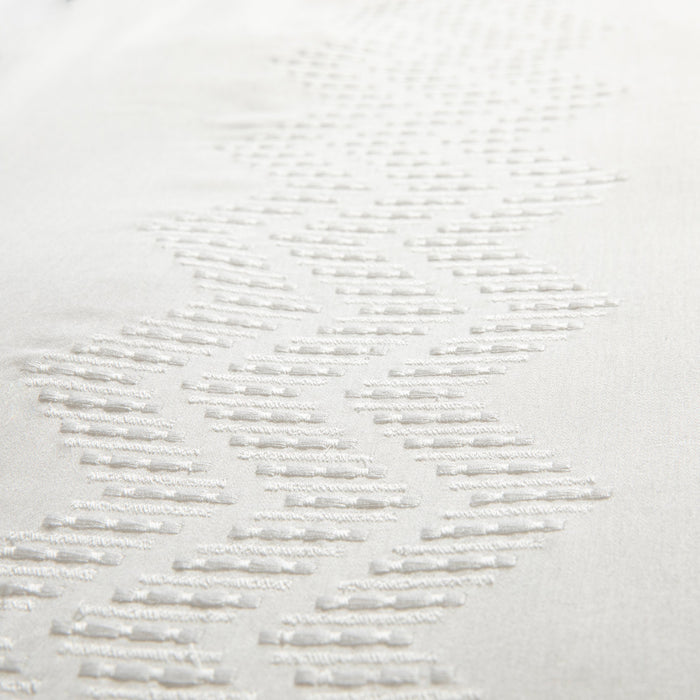 Albin Duvet Cover Set Single 160x220 cm White
