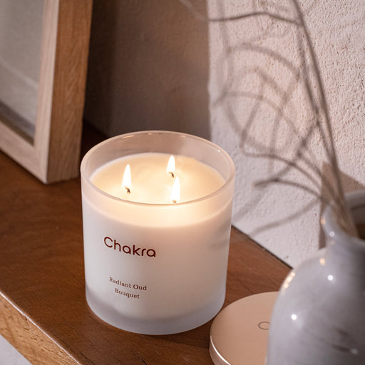 Scented Candle 400 G - Radiant Oud Bouquet Oud