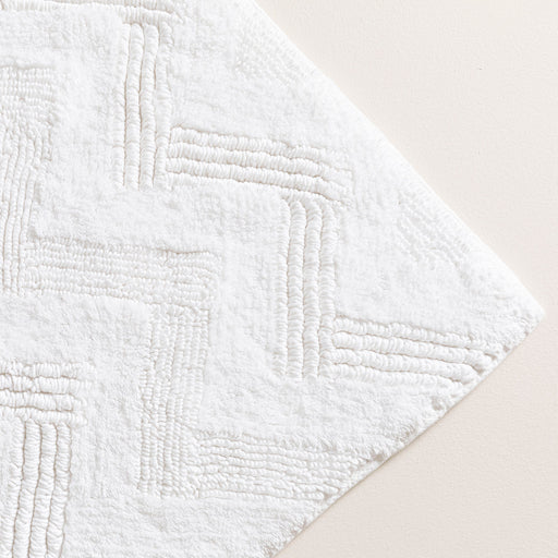 Delmar Bathmat 60x100 cm White
