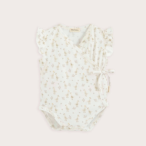 Goose Ruffled Body Ecru