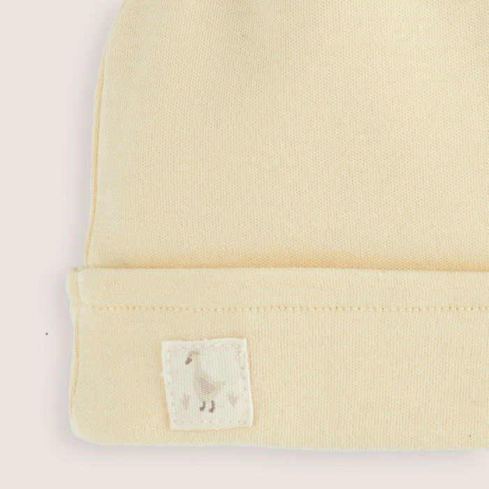 Goose Newborn Hat Yellow