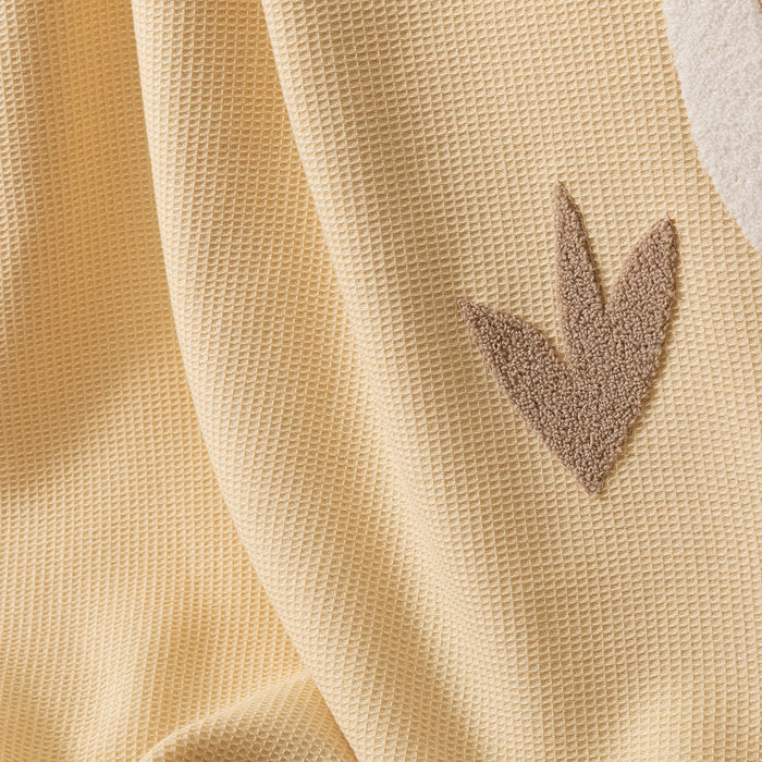 Goose Bedspread&Deco Pillow Yellow