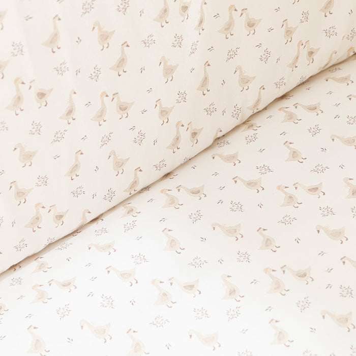 Goose Duvet Cover Set Ecru