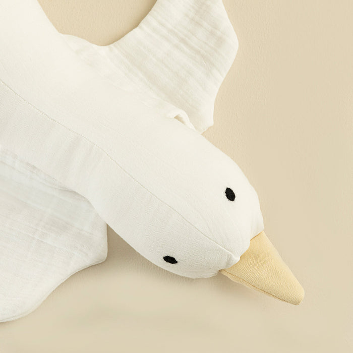 goose deco pıllow Ecru