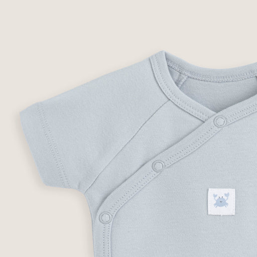 Under The Sea Newborn Double Breasted Body Grey