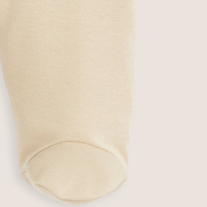 Joyful Newborn Footed Pants Beige