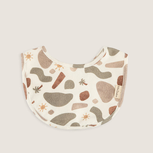 Joyful Newborn Bib Ecru