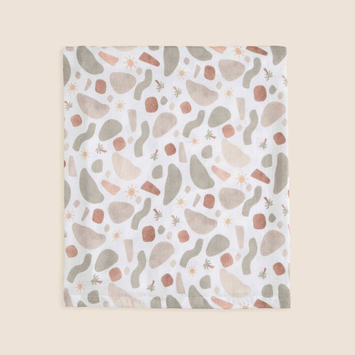 Joyful Newborn Blanket (120x120) Ecru