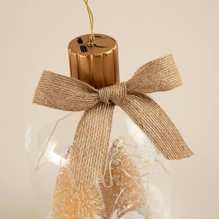 Xago Xmas Ball with Lighting TRANSPARENT/GOLD