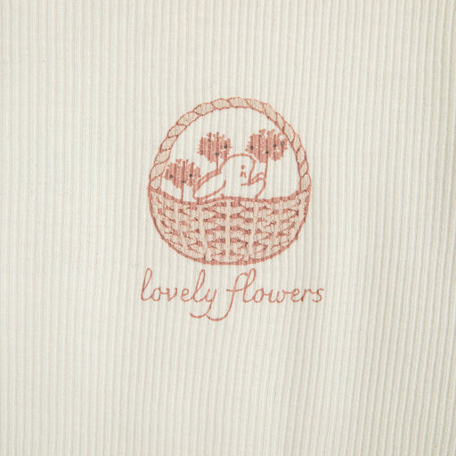 Secret Garden Newborn Short Sleeve Body Ecru