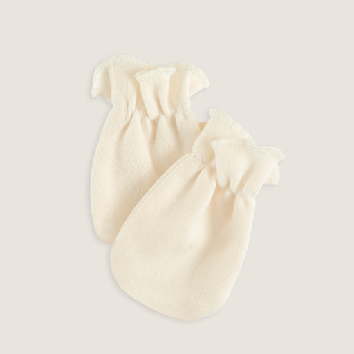 Jungle Newborn Glove Ecru