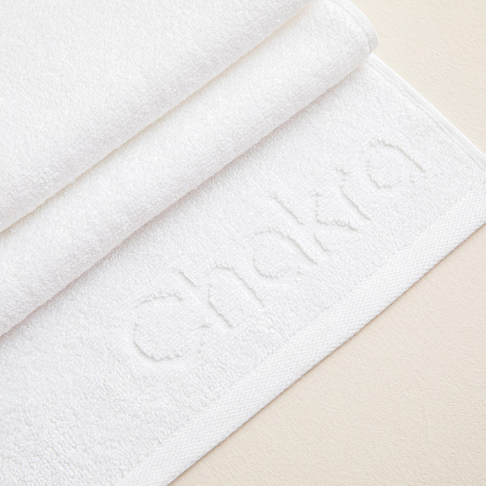 SOLID 3-Piece Towel Set 50x90 cm White