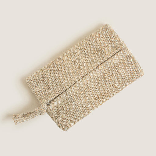 Hiyali Rectangle Multi-purpose Pouch 19x13 Cm Natural